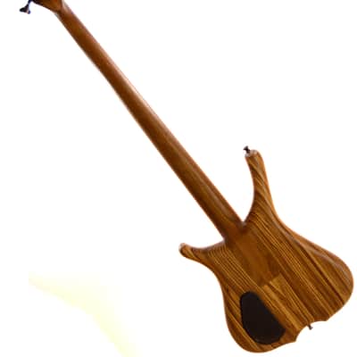 Warwick Infinity SN Set Neck 4-String Bass - Zebrano x Ovangkol image 9