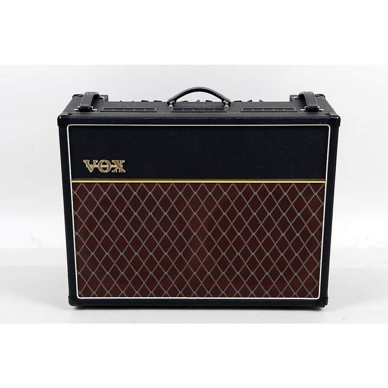 VOX Custom AC30C2X 30W 2x12 Tube Guitar Combo Amp Regular Black image 1