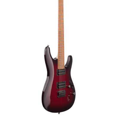 Ibanez S521 Electric Guitar Blackberry Sunburst image 8