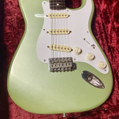 Bill’s Brothers ST Type Surf Green Made in Japan Electric Guitar Used image 1