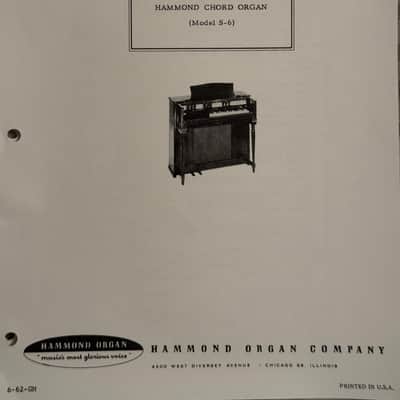 Hammond S-6 Chord Organ 1956 - Original Finish image 7