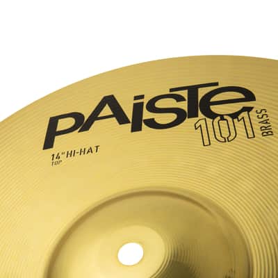 Paiste 101 Brass HiHat 14" - HiHat image 4