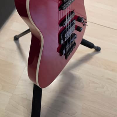 Jackson Custom Shop Telecaster 1987 Ferrari Red HSS Made in USA Vintage American San Dimas pre-Fender 80s Guitar KAHLER KILLER Floyd Rose image 20