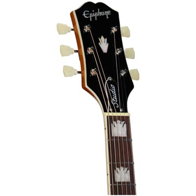 Epiphone J-200 Studio EC, Natural, with Gig Bag image 7