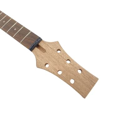 PRS Style Flame Maple Top DIY Electric Guitar – Mahogany Body & Neck – 22 Frets image 4