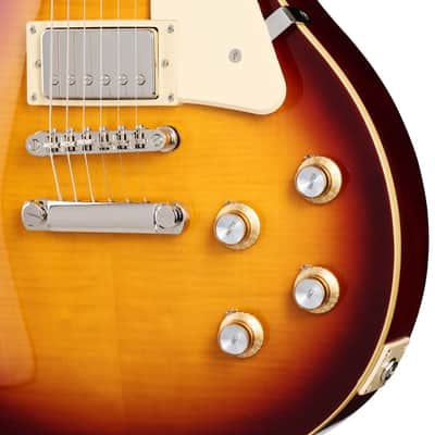 Epiphone Les Paul Standard 60s Figured Top Guitar w/Premium Gig Bag - Iced Tea image 4