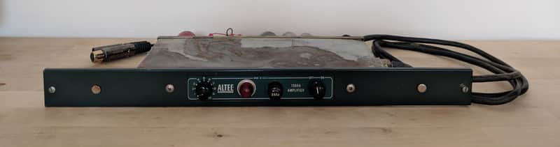 Altec 1566A Vintage Tube Microphone Preamp, Recapped/Fully Serviced 1960s Green image 1