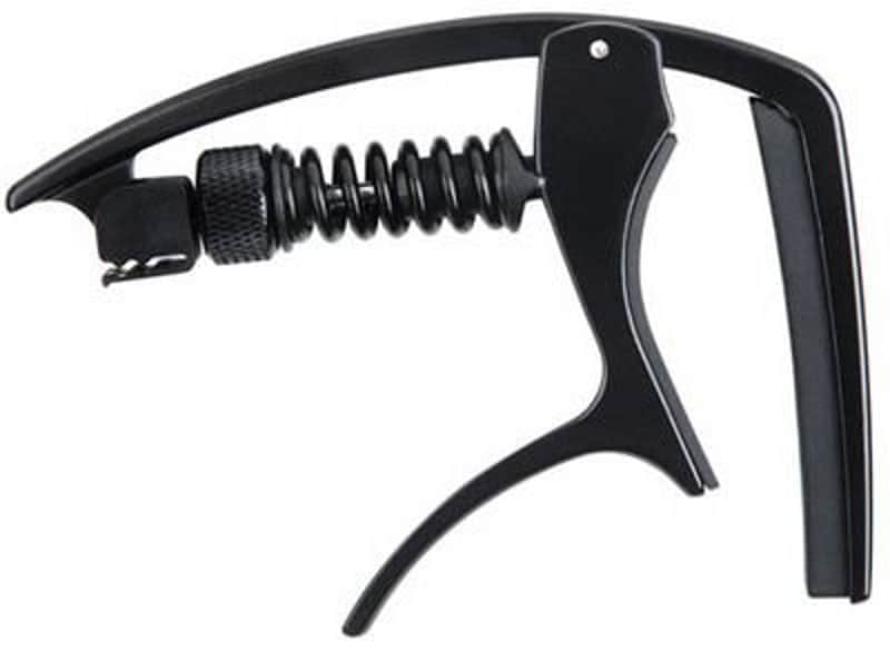 D'addario Tri -Action Capo Black image 1