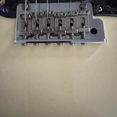 Fender American Stratocaster 2011 Olympic White USA w/ Custom Marbled Pickguard image 5