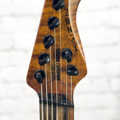 Ernie Ball Music Man Kaizen 7 - Black Limba image 8