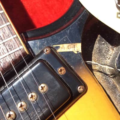 1966 Mosrite Ventures Model MK 1 Sunburst vintage with original case image 11