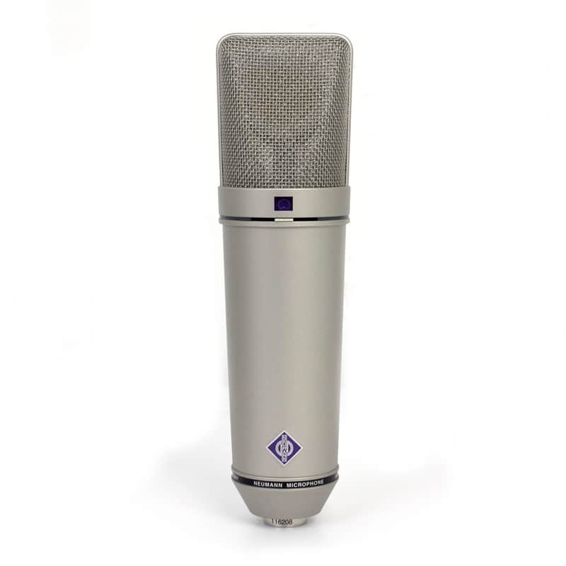 Neumann U 87 Ai Large Diaphragm Multi-Pattern Condenser Microphone - Nickel image 1