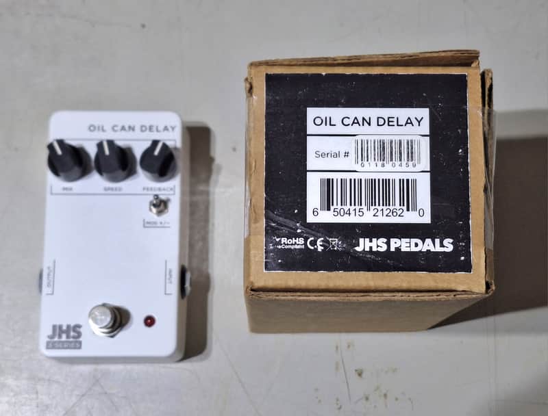 JHS 3 Series Oil Can Delay 2025 - Present - White image 1