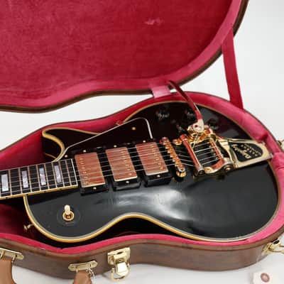Gibson Custom Shop Murphy Lab '57 Les Paul Custom 3-Pickup Reissue Light Aged w/Case (Used) image 6