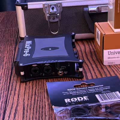Sound Devices MixPre-6 II Audio Recorder / Mixer / USB Audio Interface 2020 - Black image 4