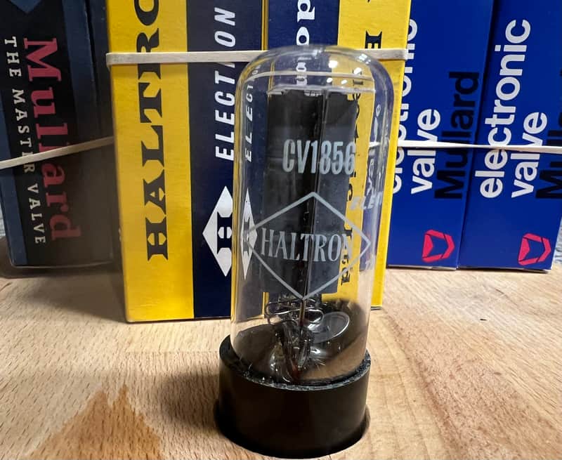 Haltron 5y3gt Tube Rectifier NOS CV1856 England fro 5e3 / 5f1 / 5f2  - NOS Brand new on factory box image 1