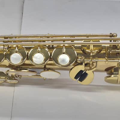 Yamaha YSS-61 Soprano Saxophone 1970s Purple Logo image 12