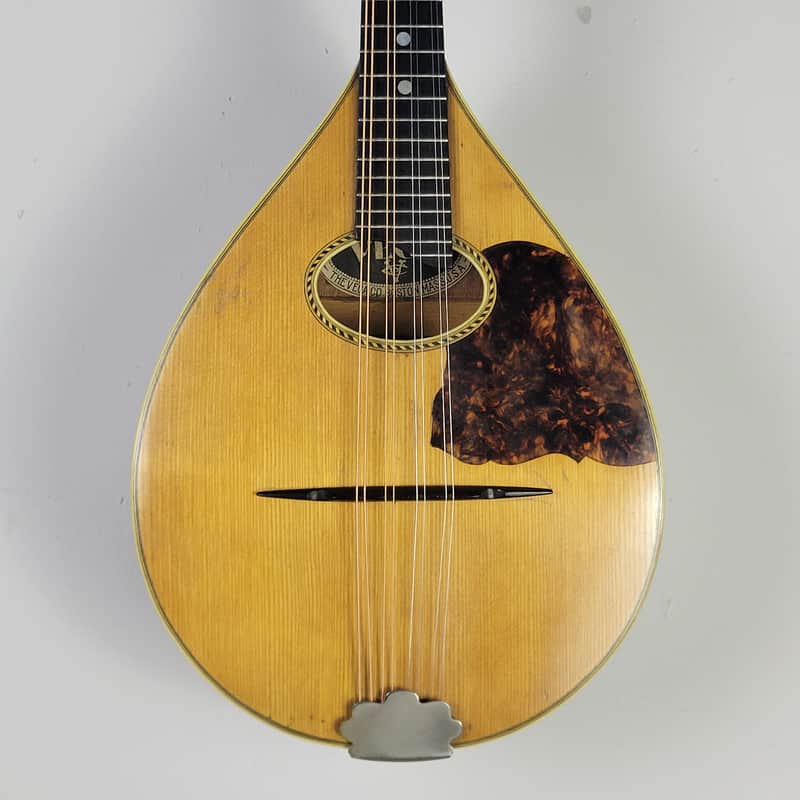 1919 Vega A-Style Mandolin - Natural With OHSC image 1