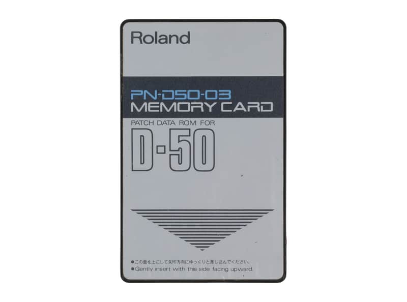 Roland PN-D50-03 ROM Memory Card for D-50 image 1
