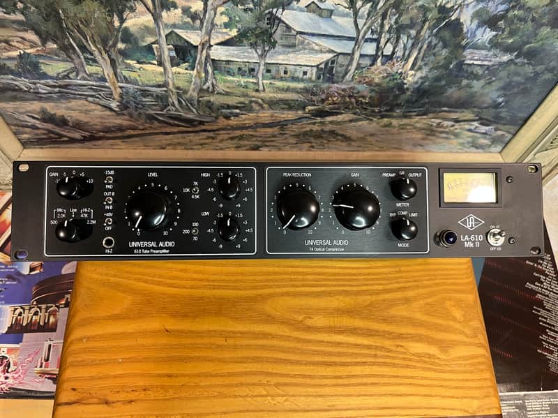 Universal Audio LA-610 MkII Tube Channel Strip - Excellent image 1