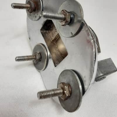 Rogers "Big R" Floor Tom Mount Bracket 1970s  - Chrome image 8