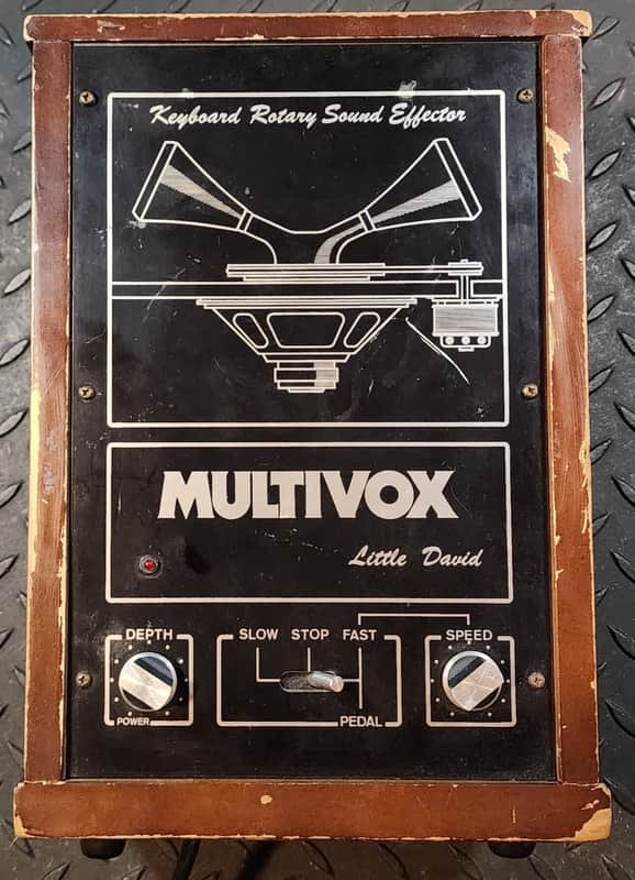 Multivox LD-2 Little David Rotary Speaker Vintage Leslie Style