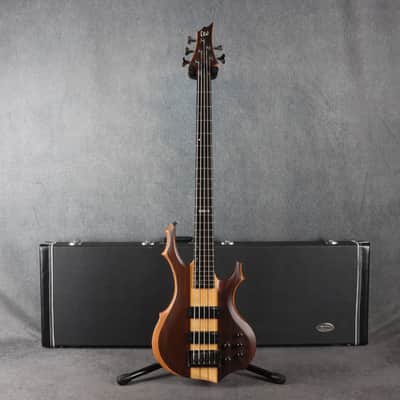 ESP LTD F-5E 5-String Bass - Natural Satin - 2nd Hand image 2