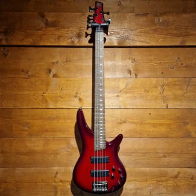 Ibanez SR375 Bass Guitar; Red Sunburst: Serial No: 1P-03 I150700428 | Second Hand image 2