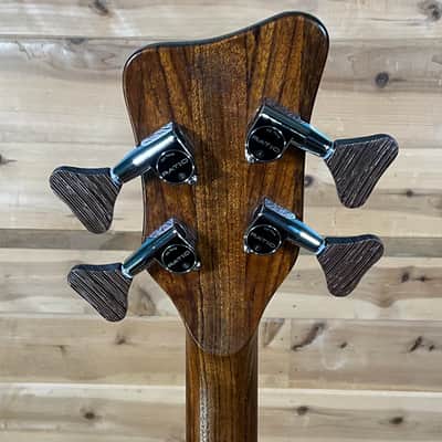 Warwick Masterbuilt Star Bass II Bubinga 4-String Electric Bass - Natural Transparent Satin Bild 6