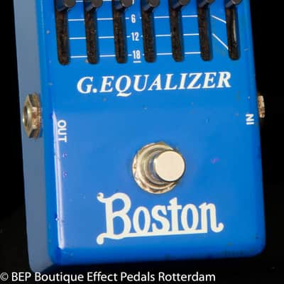 Boston 6 Band G. Equalizer ( OEM Locobox GE-06 Eequu6 ) 1988 made in Japan image 3
