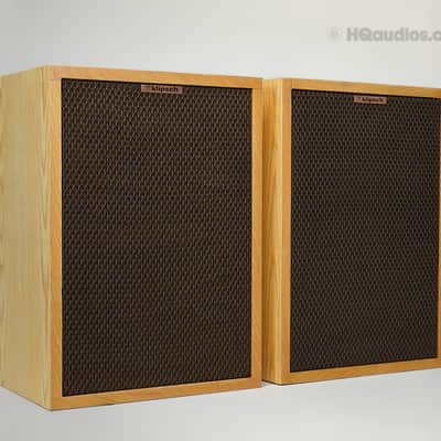 KLIPSCH HERESY SPEAKERS – Professionally Restored – Fully Tested – 1-Year Warranty image 6