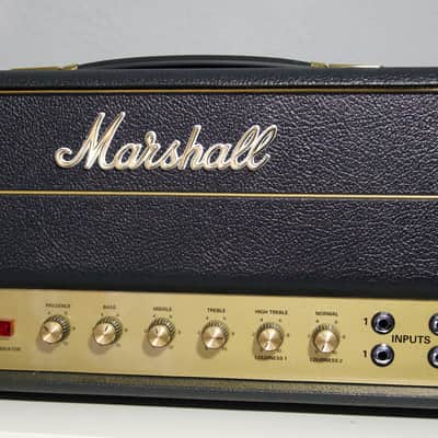 Marshall 2245 JTM45 MK II Reissue 2-Channel 30-Watt Guitar Amp Head 1989 - Present - Black image 8
