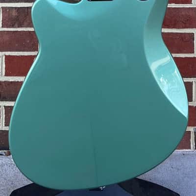 Reverend Charger HB, Metallic Alpine, Korina Body, Roasted Maple Neck, Locking Tuners image 7