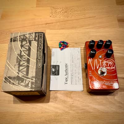 Catalinbread Belle Epoch Japanese Red Sparkle Limited edition 2015 / preamp / overdrive and boost / tape delay / Echoplex sim image 2