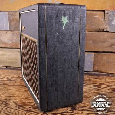 Vox AC-4 6-Watt 1x8" Guitar Combo 1965 Black with Black Diamond Cloth image 5