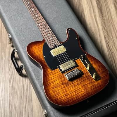 Electric Guitar Soloking MT-1 Fmt 22 Deluxe HH In Shaded Edgeburst Nafiri Special Run image 1