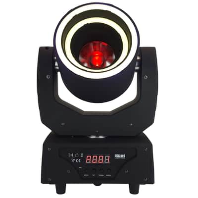 Blizzard Lighting Hypno Beam LED DMX DJ Stage Moving Head Lights 4 Pack w Bags image 10