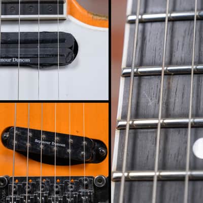 Jackson USA Custom Shop SL Soloist 3S-V Capri Orange Nitro Relic 2020 w/OHSC image 16