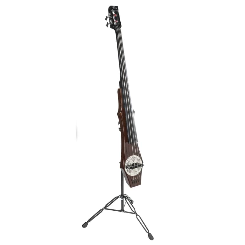 Fame UB-3 Electric Upright Bass Dark Brown - Electric Double Bass image 1