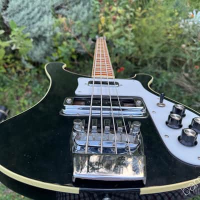 Immagine 1978 Rickenbacker 4001 Bass - Beautiful Jetglo - OHSC - 11