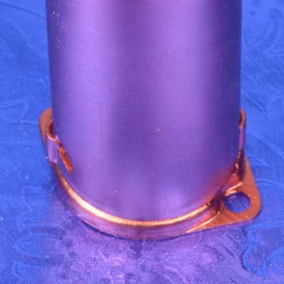 Four 9 Pin Copper Red Aluminum Medium J-Slot/Bayonet Spring Loaded Tube Shield For 12AX7, 12AT7, #9G55RC image 2