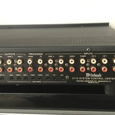 McIntosh C712 System Control Center PreAmp - Includes Free