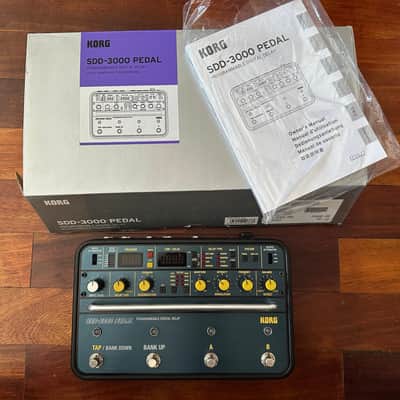 Reverb.com listing, price, conditions, and images for korg-sdd-3000-pedal