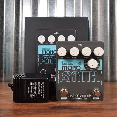 Electro-Harmonix Bass Mono Synth Bass Synthesizer Effect Pedal image 1