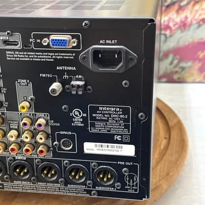 Immagine Integra DHC-80.2 Pre Amplifier 9.2 Channel Black THX Dolby DTS HDMI Preamp XLR - 16