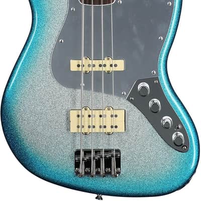 Fender Limited Edition Player Plus Blu DeTiger Jazz Electric Bass (with Gig Bag), Sky Blue image 2