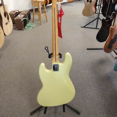 Mint Demo Fender Player II Jazz Bass Guitar - Hialeah Yellow with Rosewood Fingerboard image 5