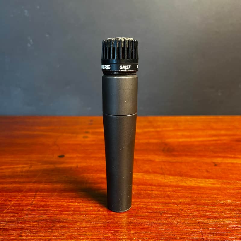 Shure SM57 Cardioid Dynamic Microphone 1984 - Present - Black image 1