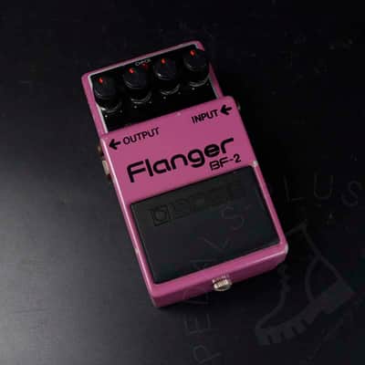 Boss BF-2 Flanger 1981 Silver screw w/ original box image 2