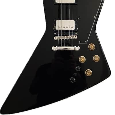 Gibson Explorer Custom Shop Guitar Roland GR-300 Synthesizer Ready 1985 Gloss Black Very Rare image 4
